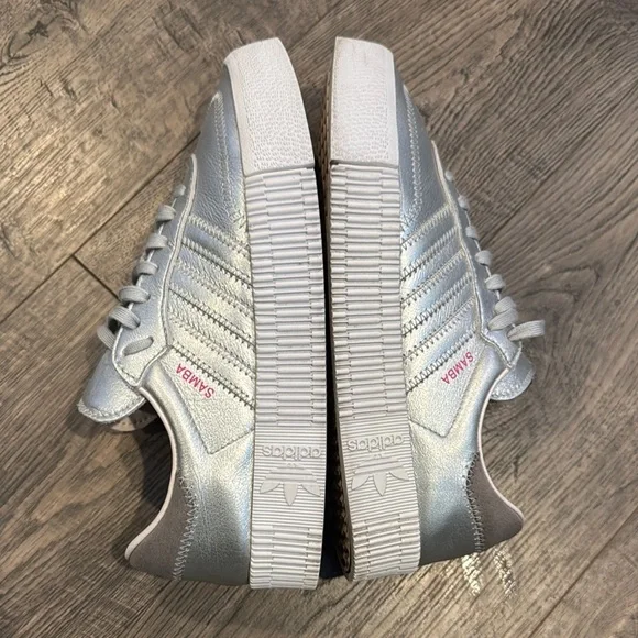 Adidas Sambarose 'Silver Metallic - Picture 5 of 9